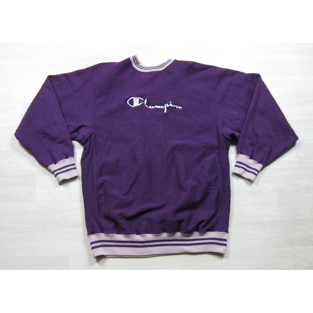 Vintage 1990s Champion Reverse Weave Crewneck Sweatshirt (2XL) Script Logo